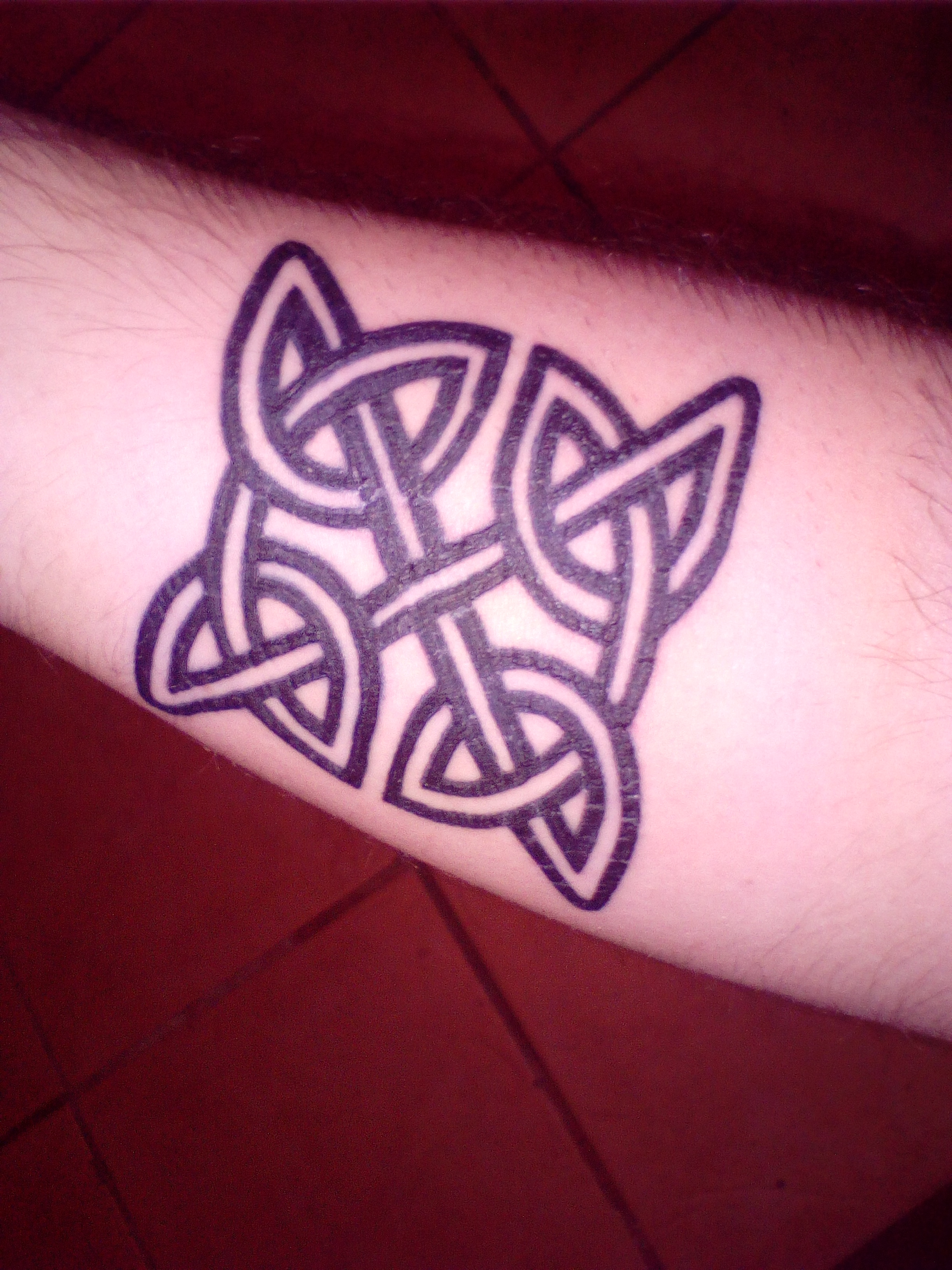 Celtic Knot Tattoo On Wrist - Tattoos Designs