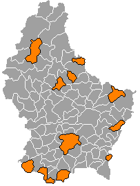 Luettelo Luxemburgin kaupungeista