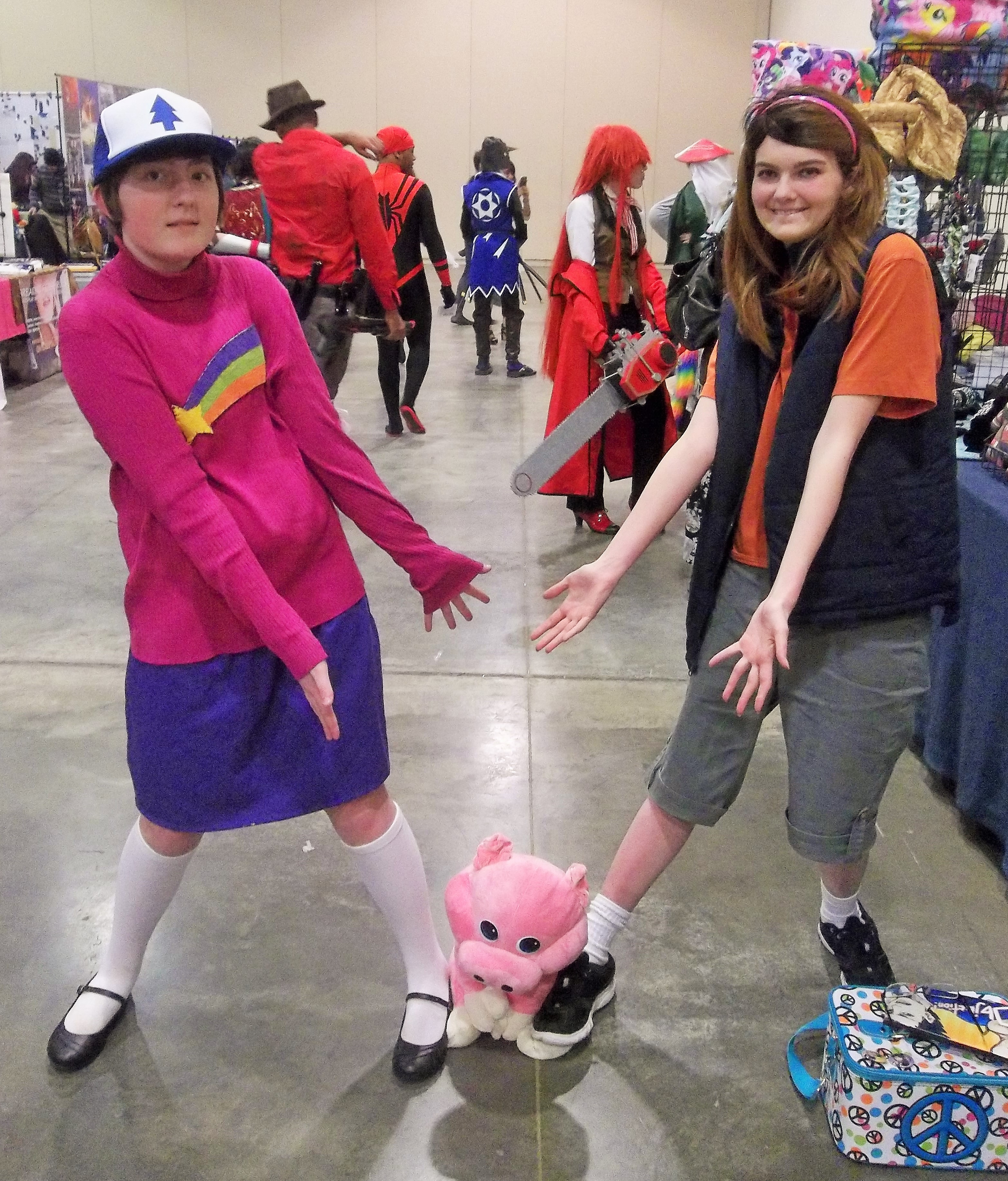 Dipper and mabel cosplay