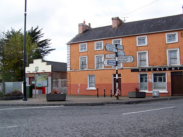 File:Cross roads, Glenamaddy - geograph.org.uk - 1265004.jpg