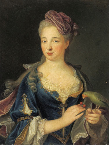 Дама с попугаем отзывы. Женский портрет 1730. Гиацинт Риго портреты.