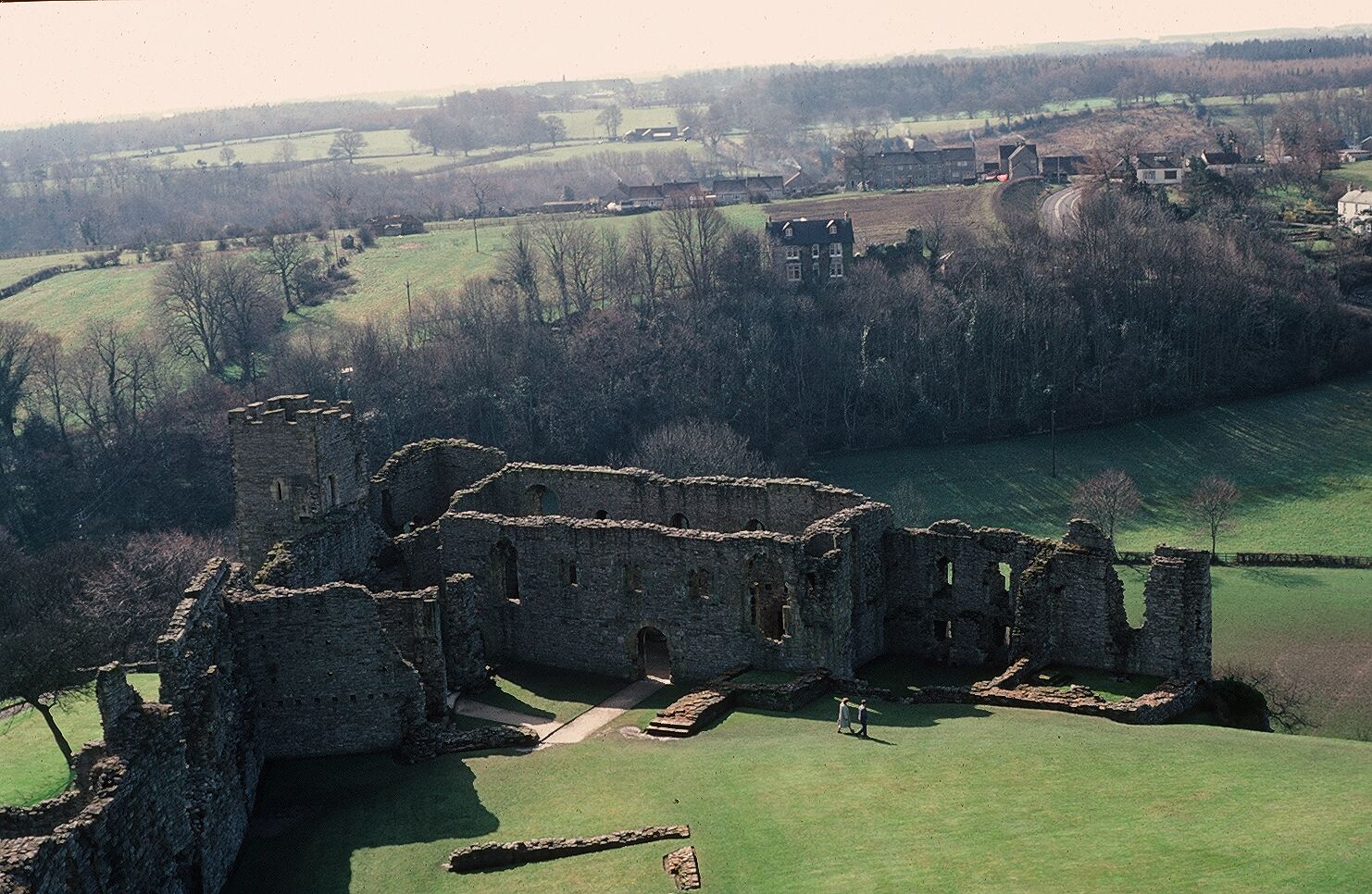 Richmond castle. Castle Richmond.