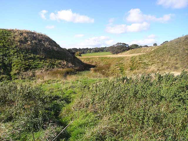 Motte and Bailey Castle at Elsdon - geograph.org.uk - 1521231