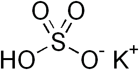 Potassium bisulfate Chemical compound