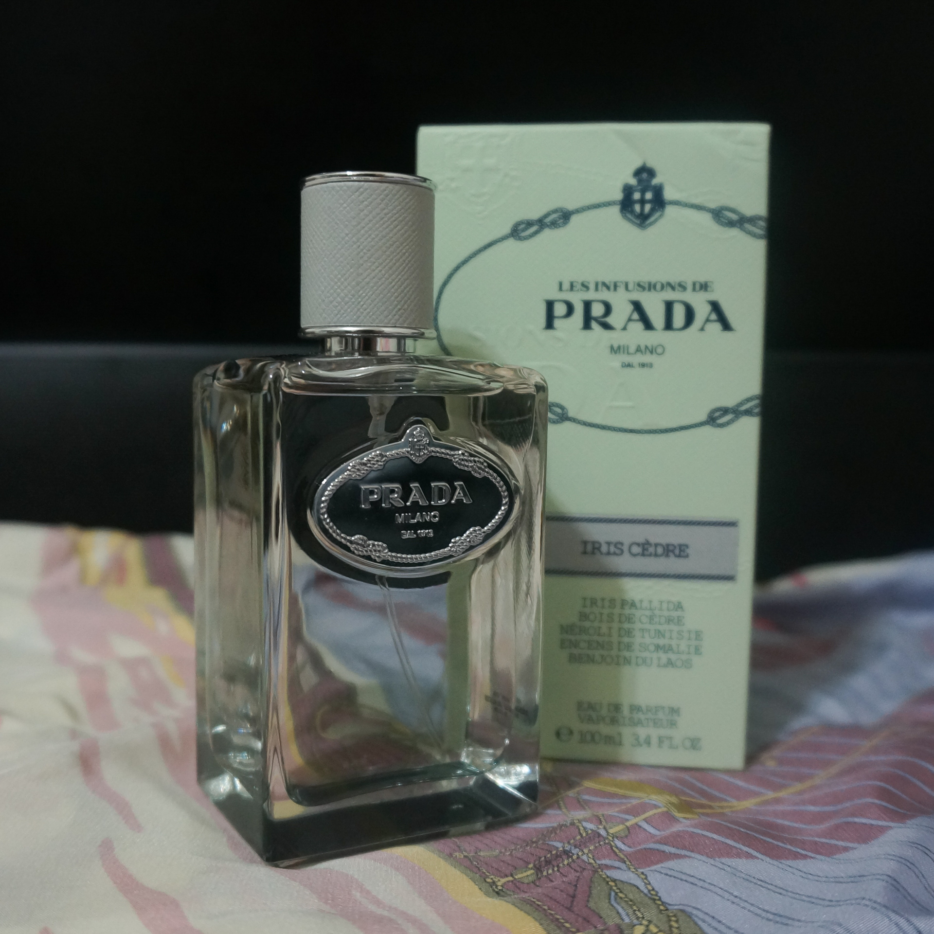 les infusions de prada iris cedre