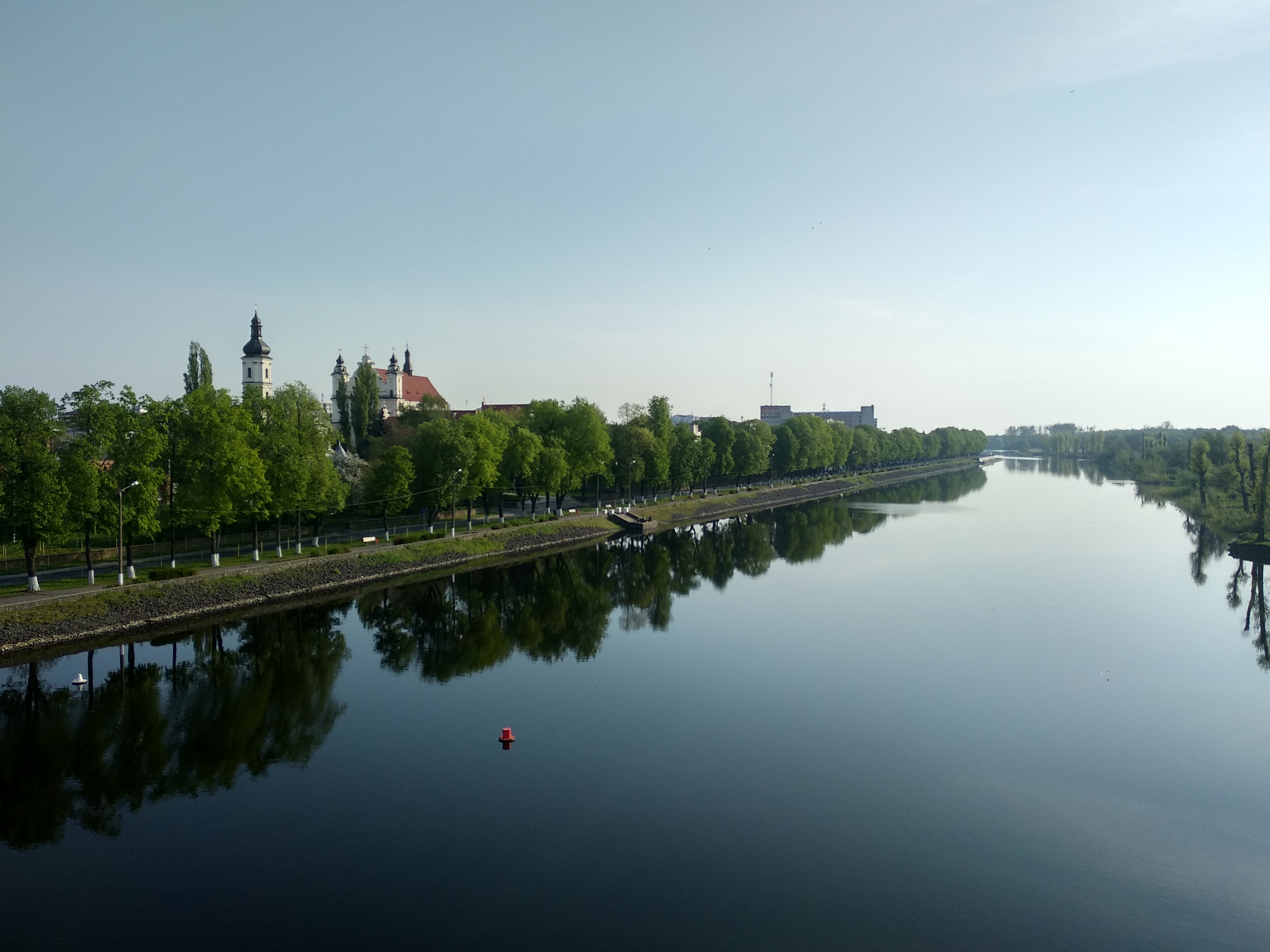 Беларусь Пинск река Припять