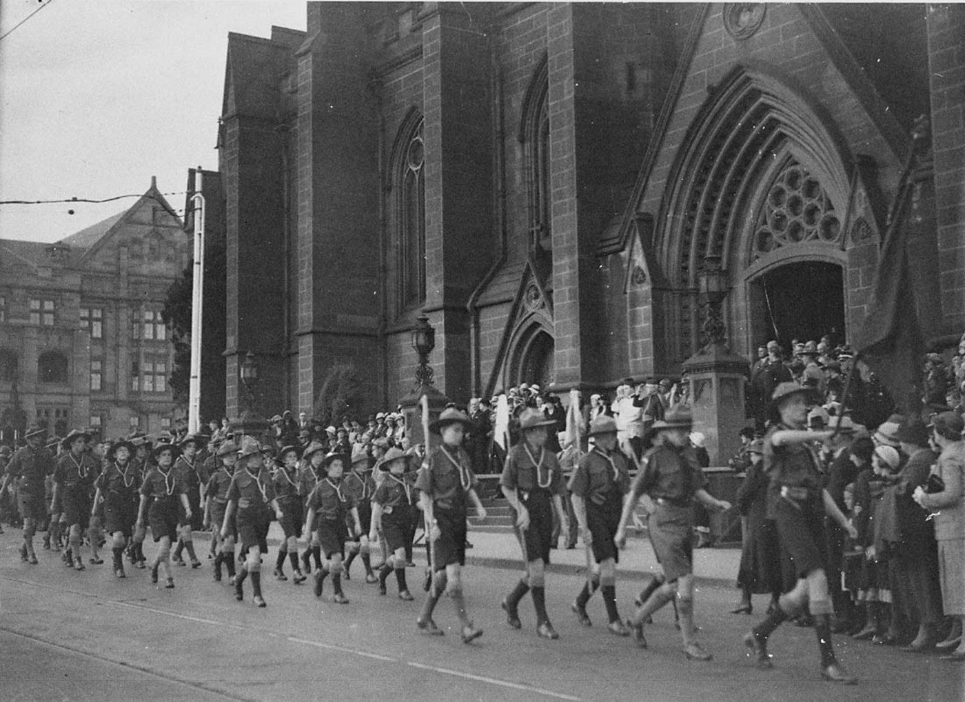 St past. Scouting and guiding in Germany 1930.