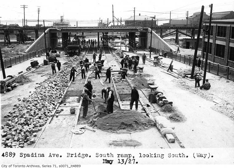 File:Spadina bridge ramp and crossover 1927-5-13.jpg