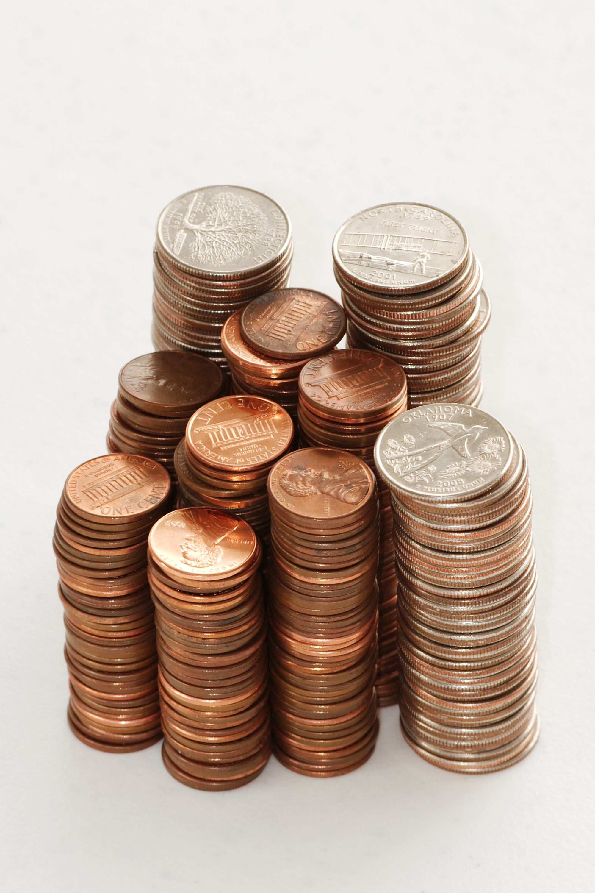 stack of coins