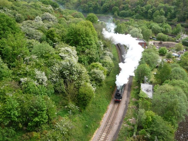 File:Steam train to Pickering - geograph.org.uk - 1579620.jpg