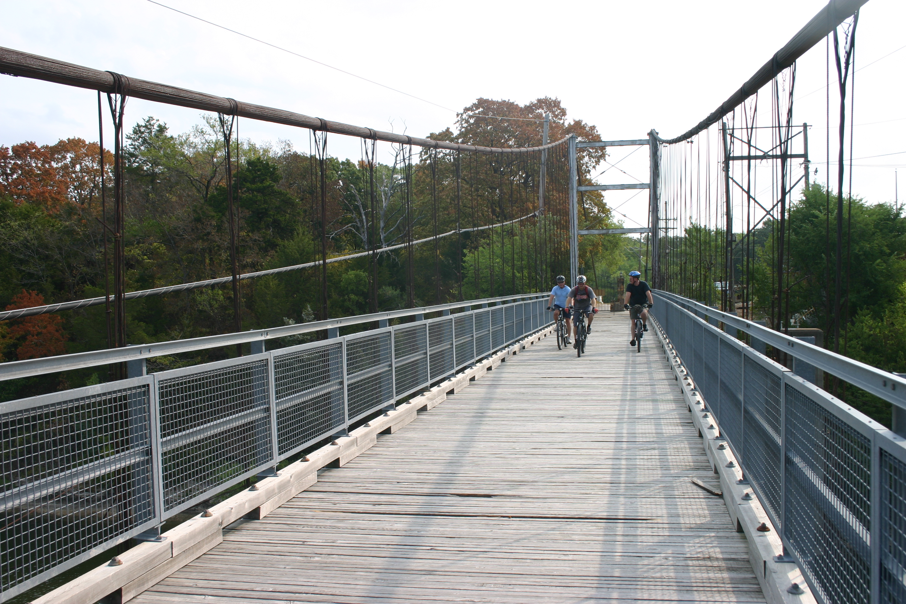 Swinging bridge townsend