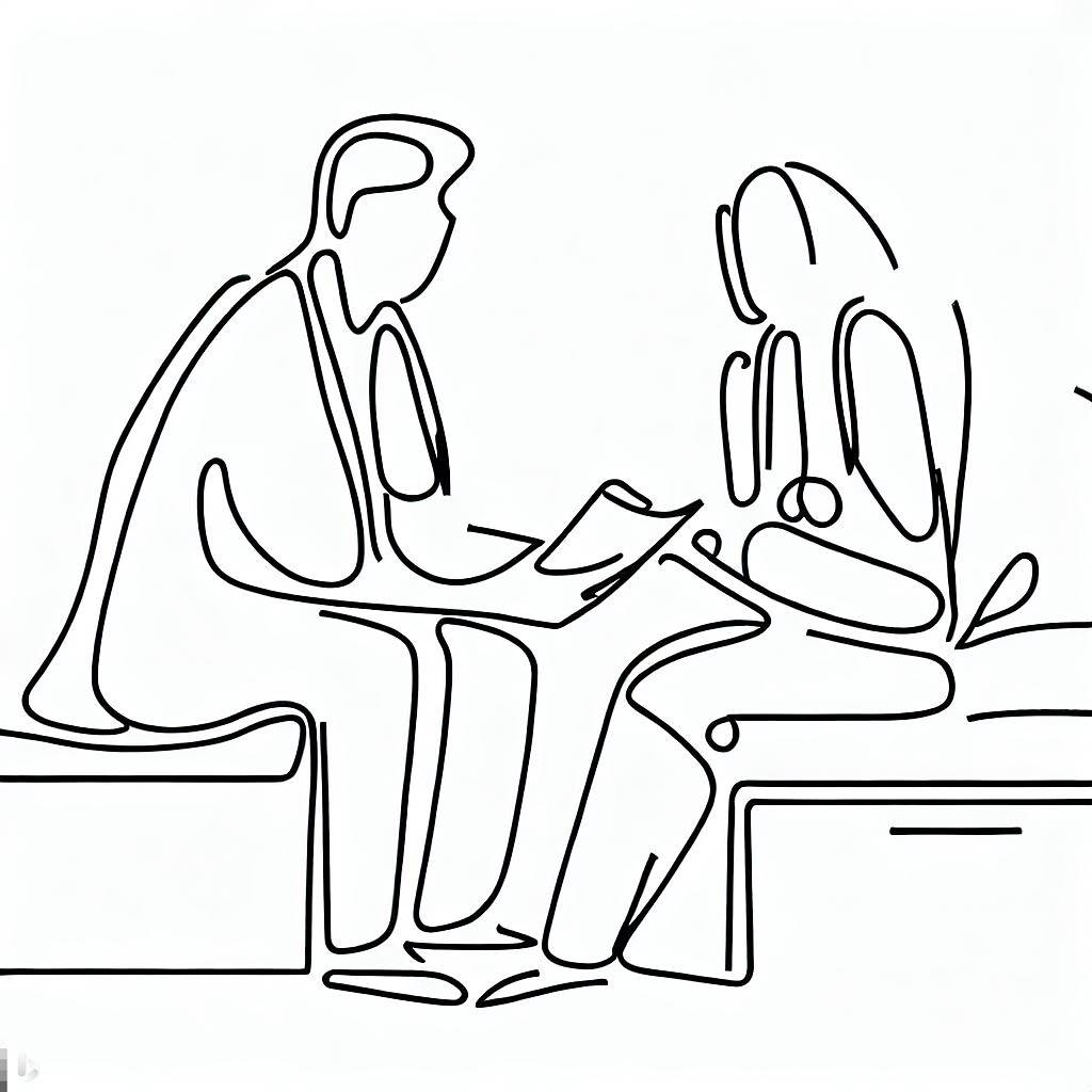 Continuous line drawing of doctor welcoming the patient with handshake  gesture. Greeting in hospital and healthcare center concept. One line  drawing Stock Vector Image & Art - Alamy