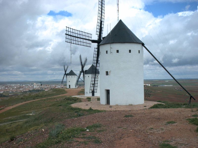 Molinos de viento (Alcázar de San Juan). Turismo Ciudad Real
