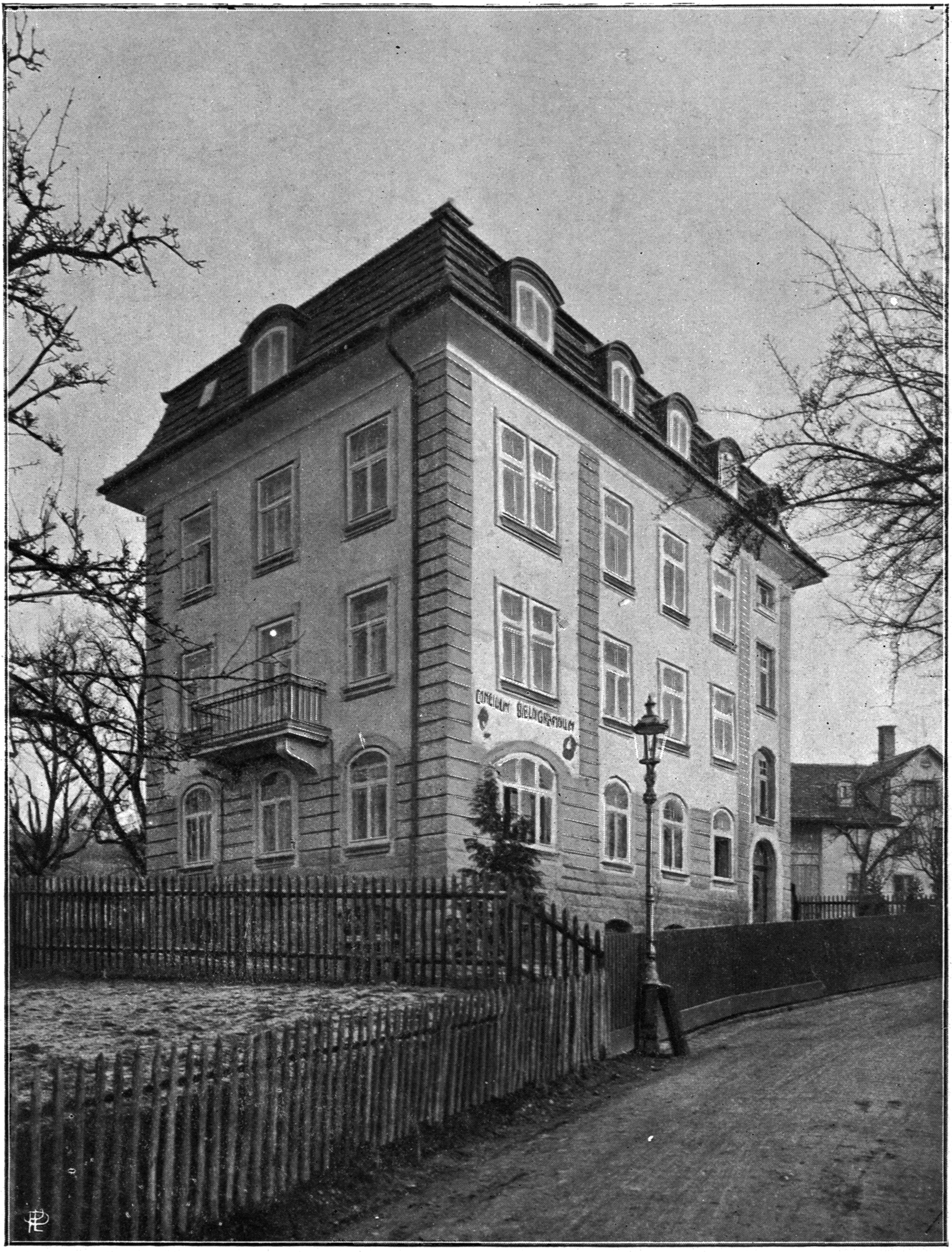 Building for the Concilium in Zurich, 1908