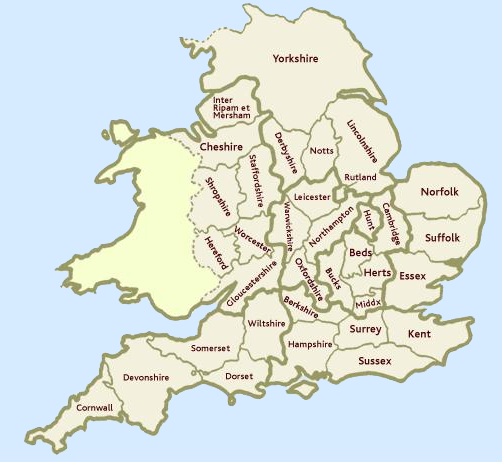 Map Of Middle England Counties File:doomsday Book - Counties Of England - 1086.Png - Wikimedia Commons