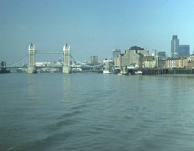 File:Downstream from Tower Bridge - geograph.org.uk - 805561.jpg