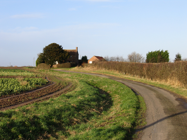 File:Eaudike Road, Donington Eaudike, Lincs - geograph.org.uk - 700995.jpg