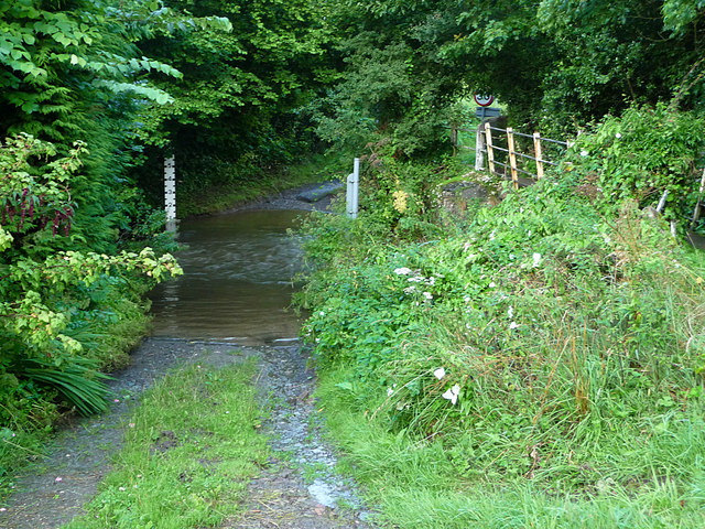 File:Ford, River Redlake, Bucknell - geograph.org.uk - 1526953.jpg