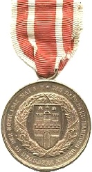 Fire medal from 1843