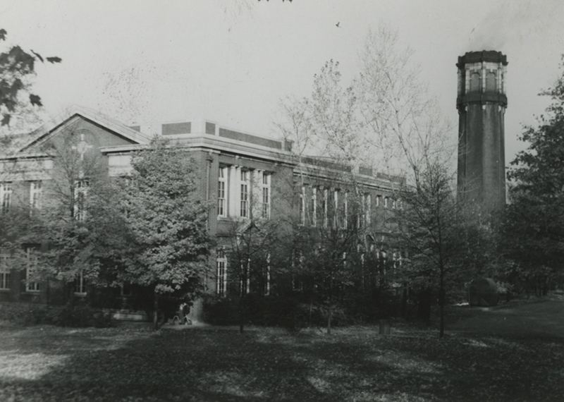 File:Industrial Arts Building with Smokestack.jpg