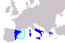 Localização de Reino de Maiorca