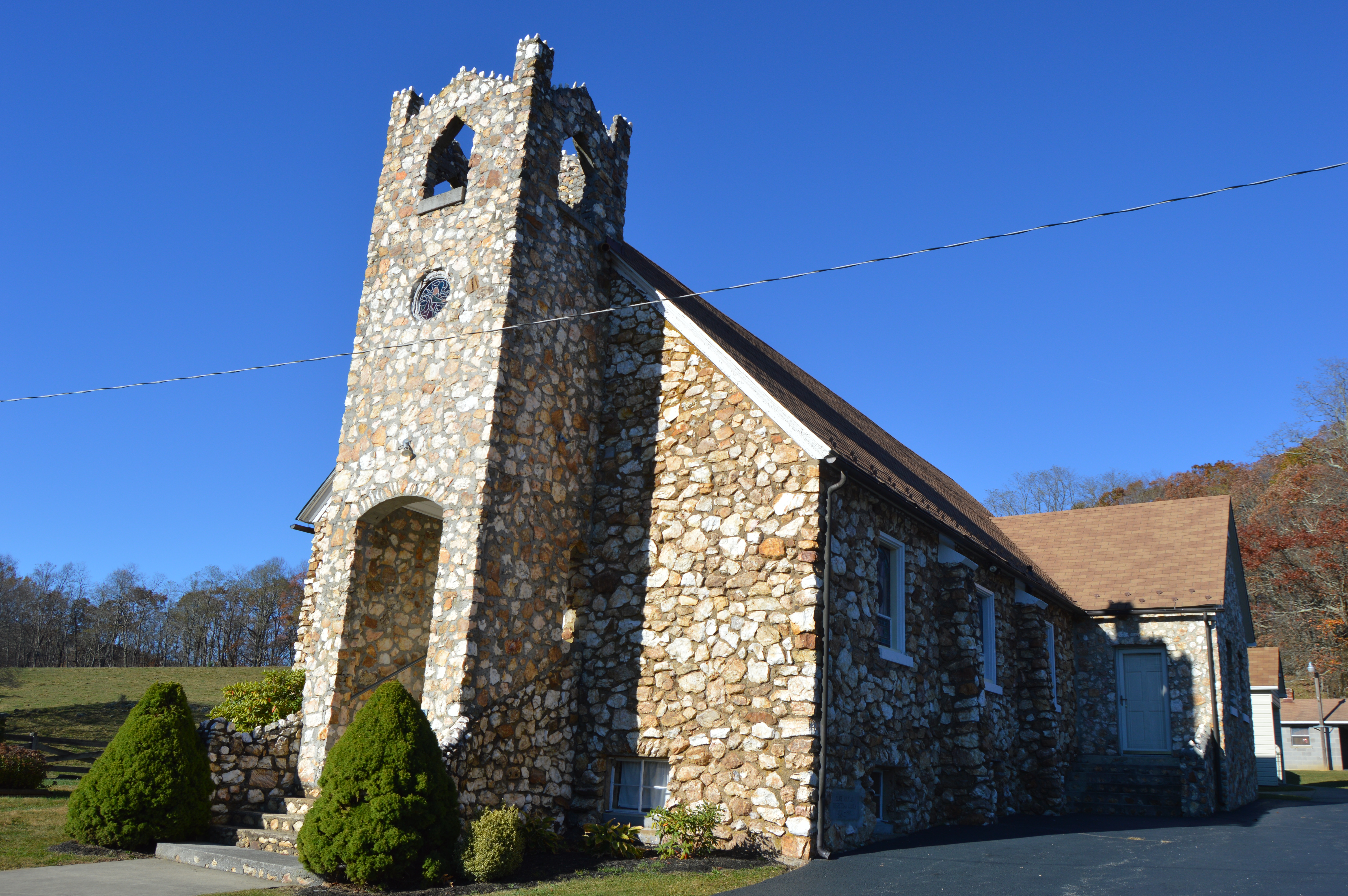 Photo of Slate Mountain Presbyterian Church and Cemetery