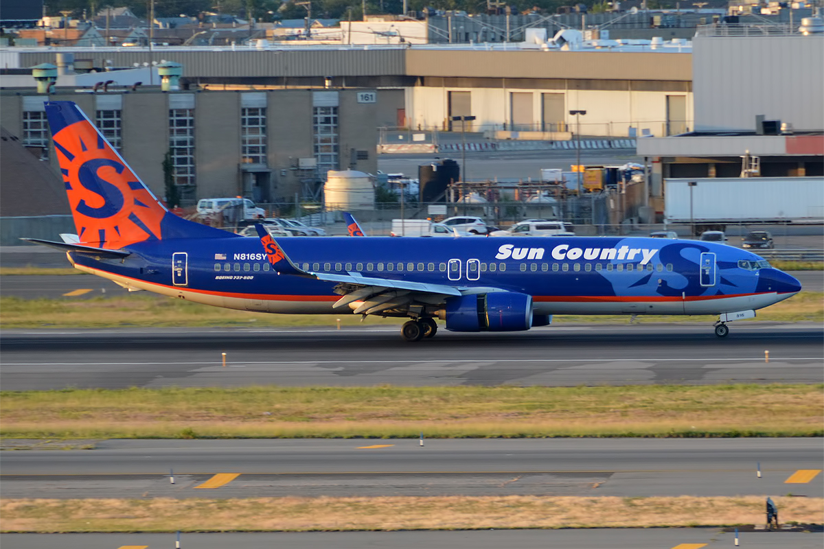 Авиакомпания сан. 5n авиакомпания. Sun Country Airlines.