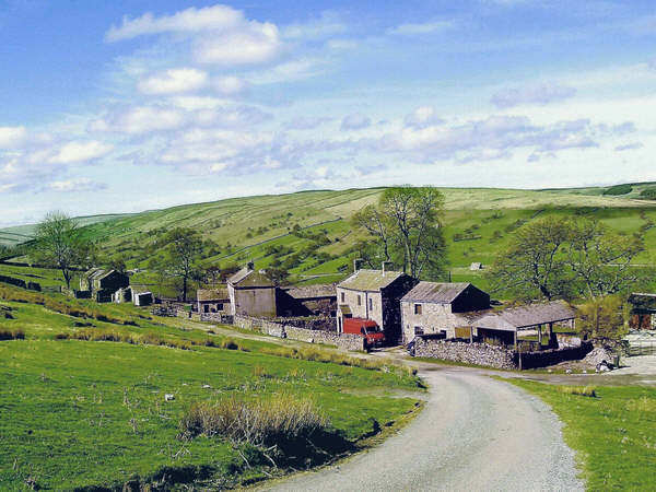 The small hamlet of Swineside in Coverdale - geograph.org.uk - 345292