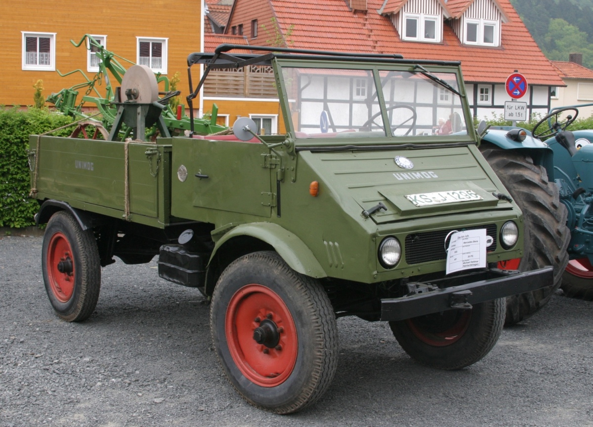 Unimog veicolo speciale tuttoterreno Unimog