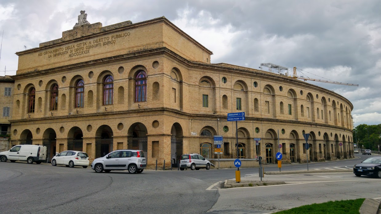 Sferisterio of Macerata, exterior