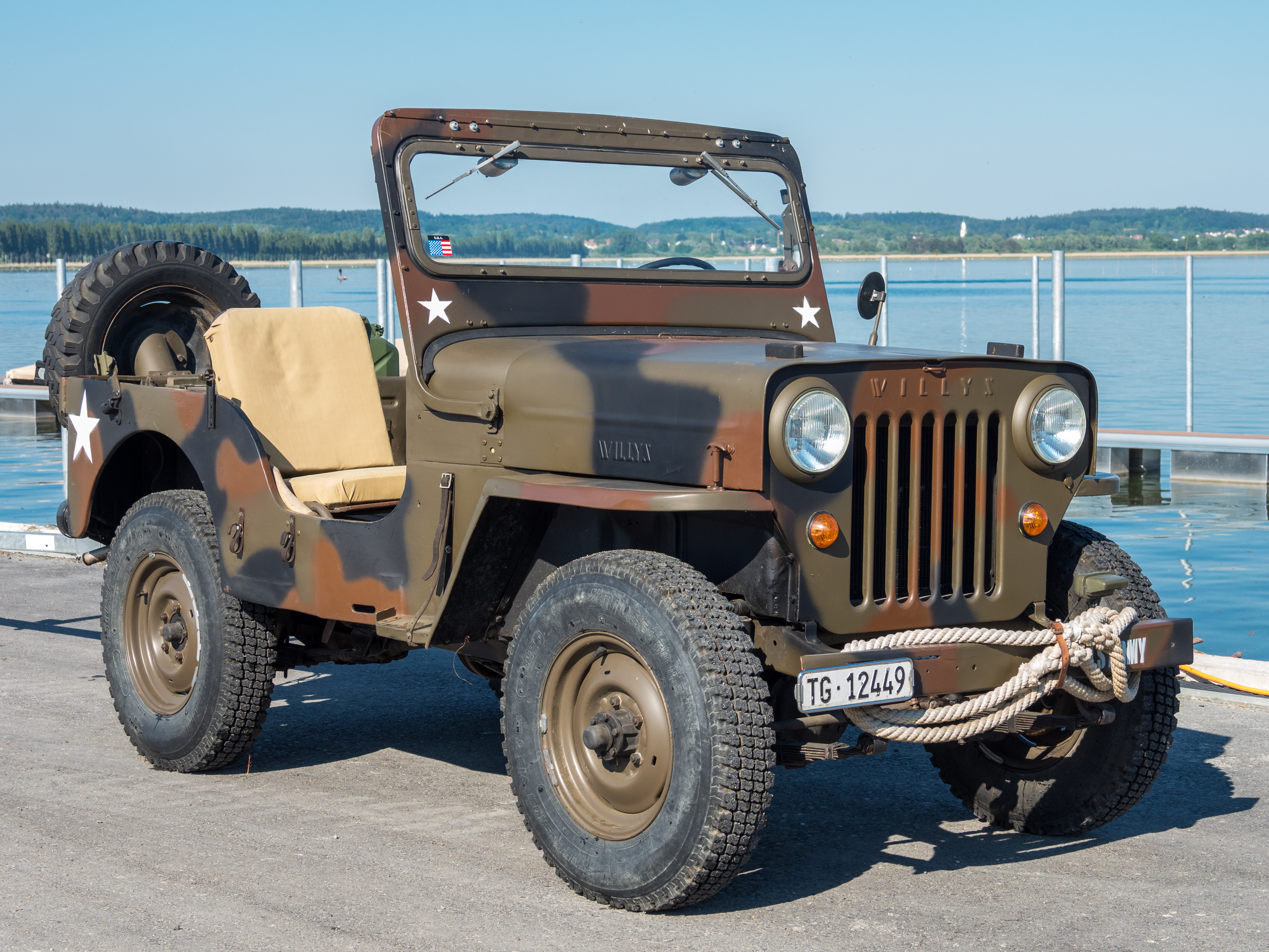 Willys MB Shore Patrol