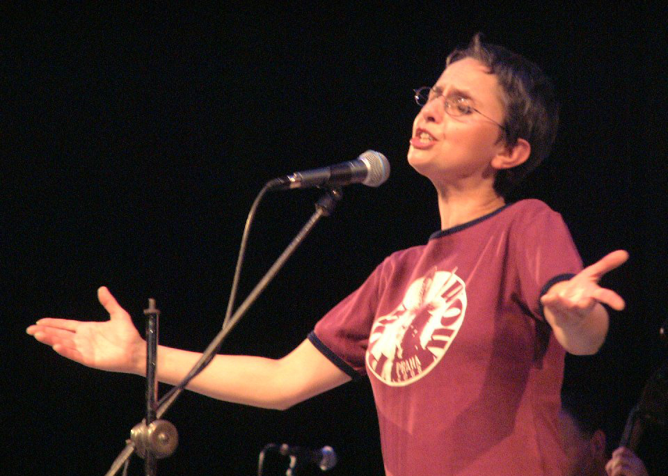 Zuzana Navarová in 2003 in [[Vsetín]].
