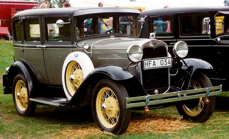 1930 Ford model a 4 door sedan #3