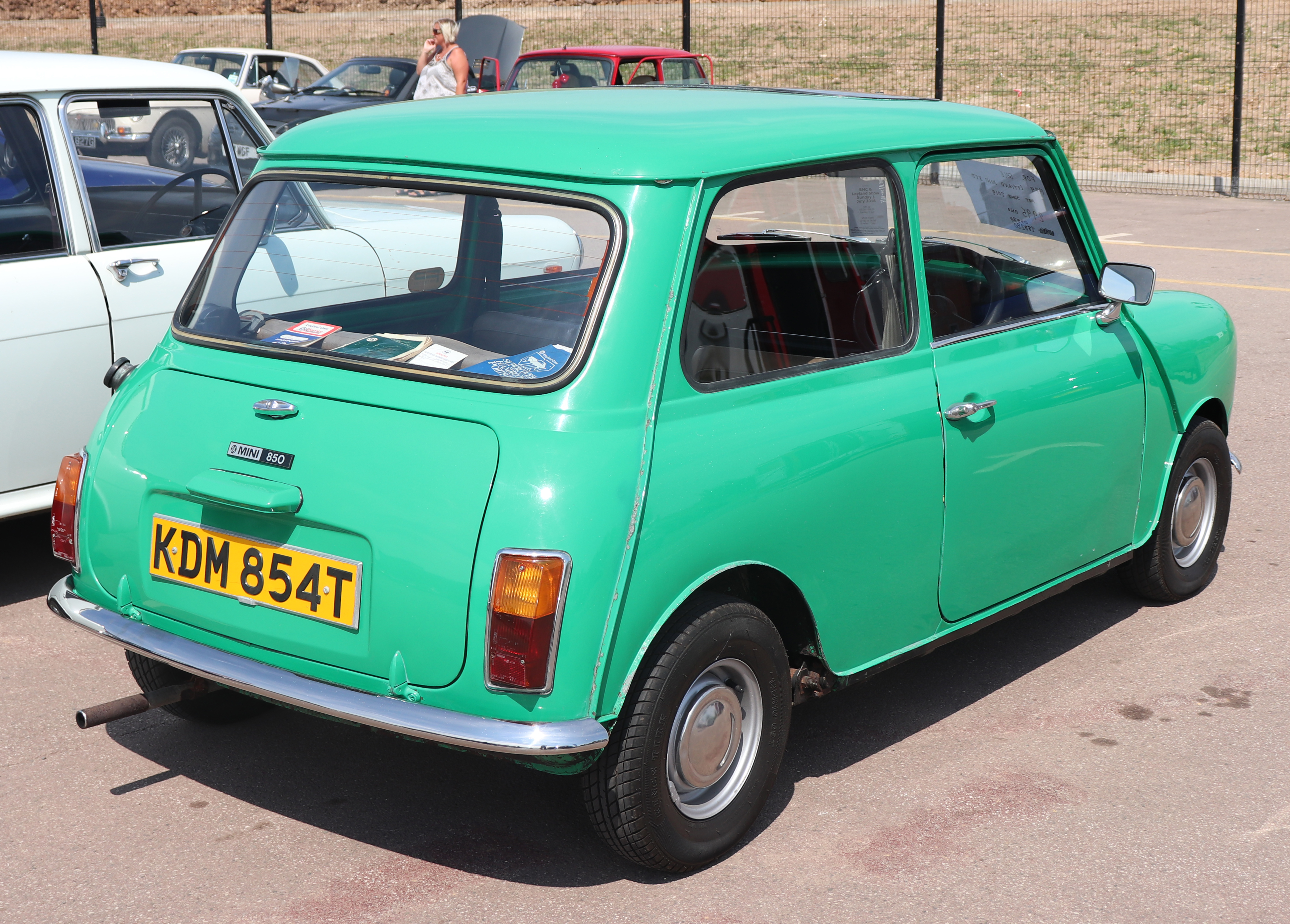 File:1960 Austin Seven Mini 850cc Rear.jpg - Wikimedia Commons