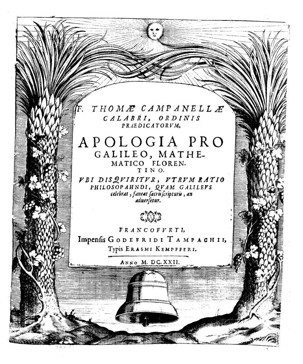 ''Apologia pro Galileo'', 1622