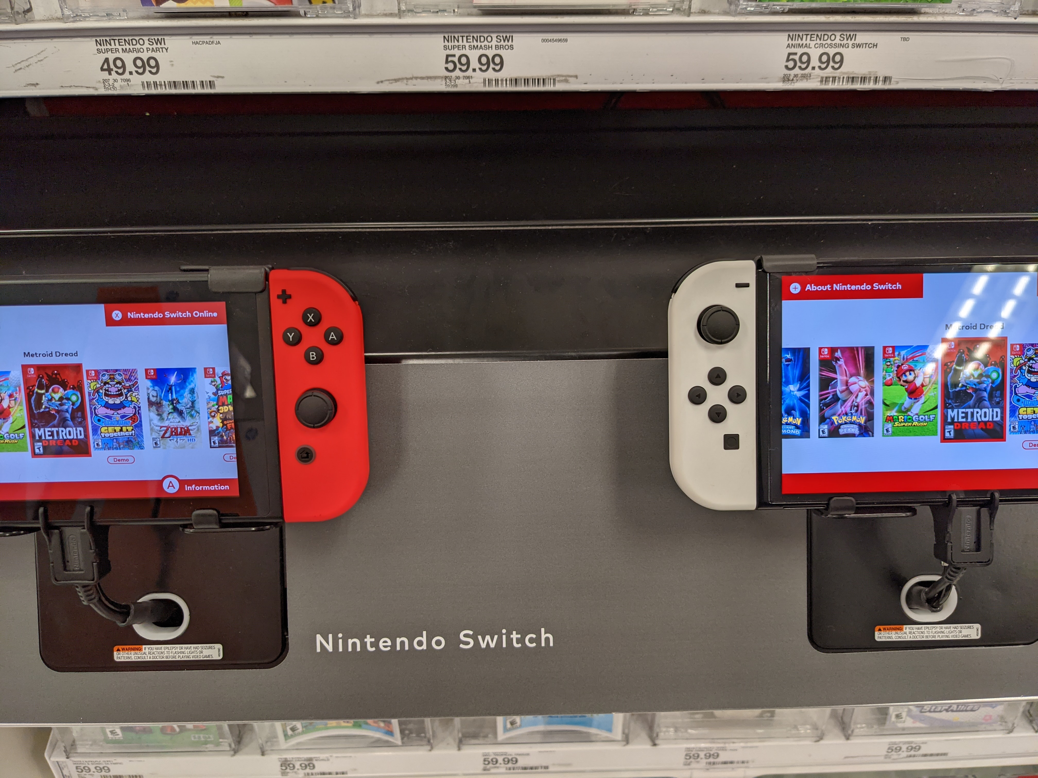 Nintendo Switch Vs. Switch OLED: All the Differences