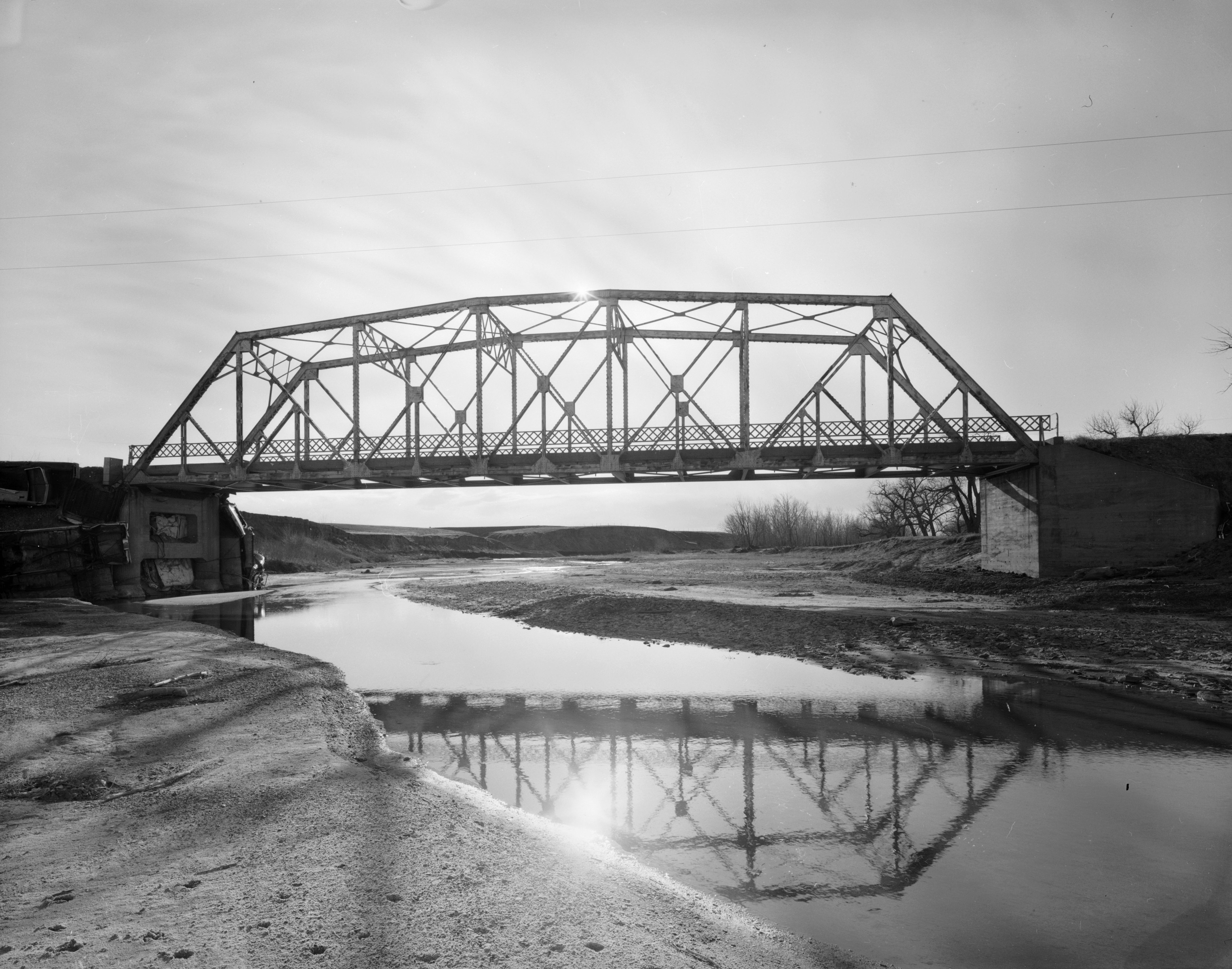 Мост через реку Троца