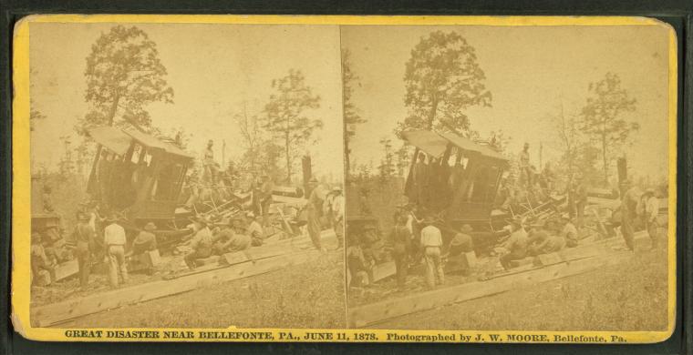File:Great disaster near Bellefonte, Pa., June 11, 1878, by J. W. Moore.jpg