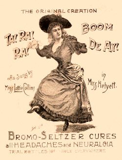 An old advertisement for a headache medicine