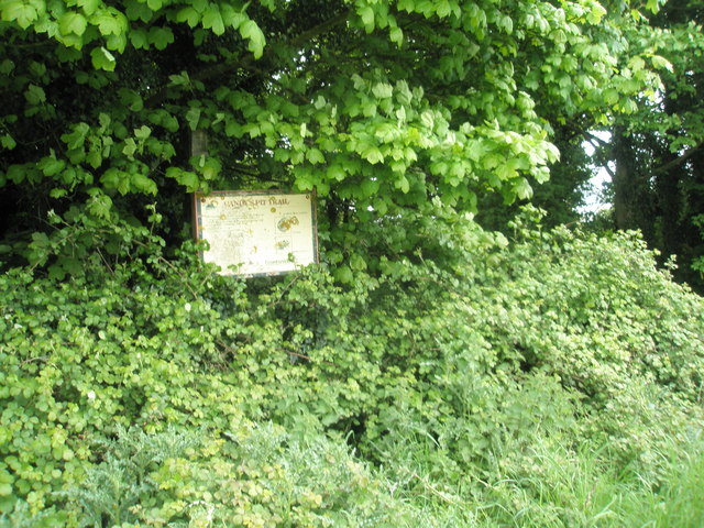 File:Information board at the start of the "Candy's Pit Trail" - geograph.org.uk - 1286190.jpg