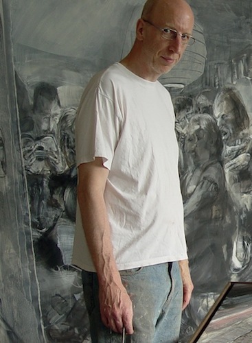 File:Johannes Heisig in his studio.jpg