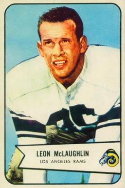 <span class="mw-page-title-main">Leon McLaughlin</span> American football player and coach (1925–2014)