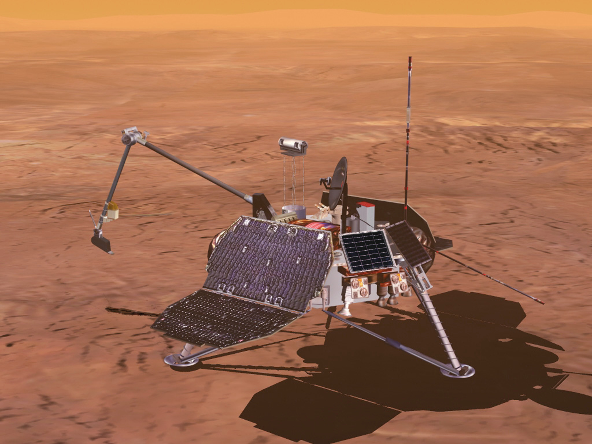 Image result for mars polar lander