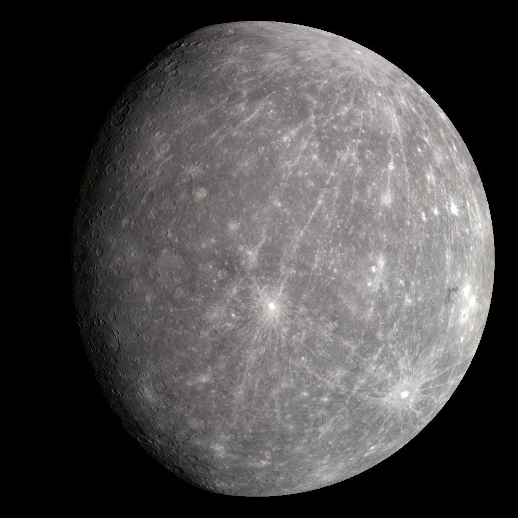 rotating planet mercury