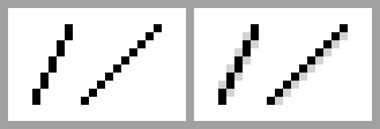 Pixel Art Diagonal weight Bigx4