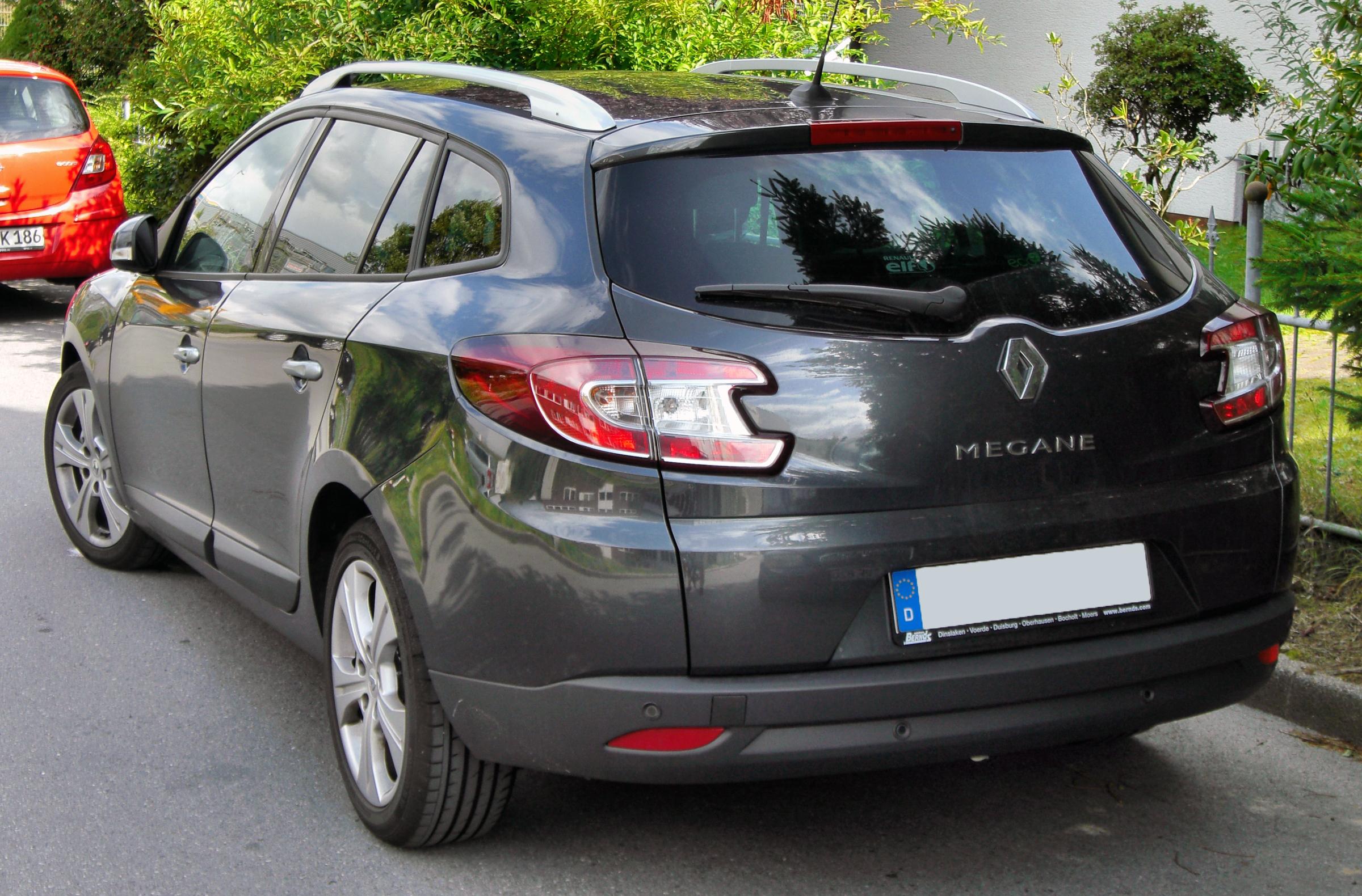 straal Absoluut ethisch File:Renault Mégane Grandtour III 20090905 rear.JPG - Wikimedia Commons