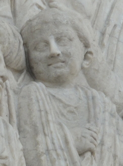 File:Roman girl wearing lunula.JPG