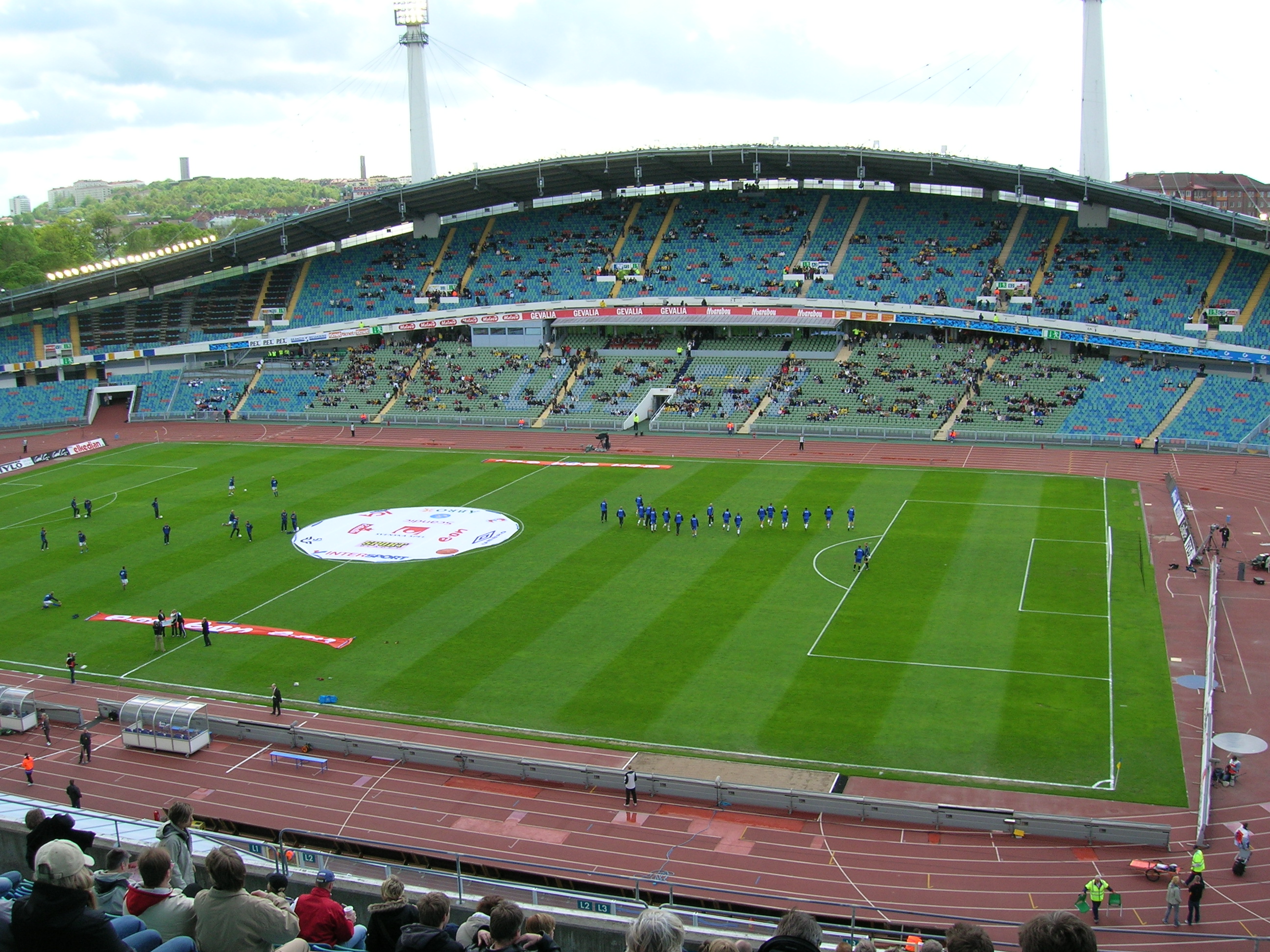 Soccer - UEFA Cup - Group B - Parma v Steaua Bucuresti Stock Photo