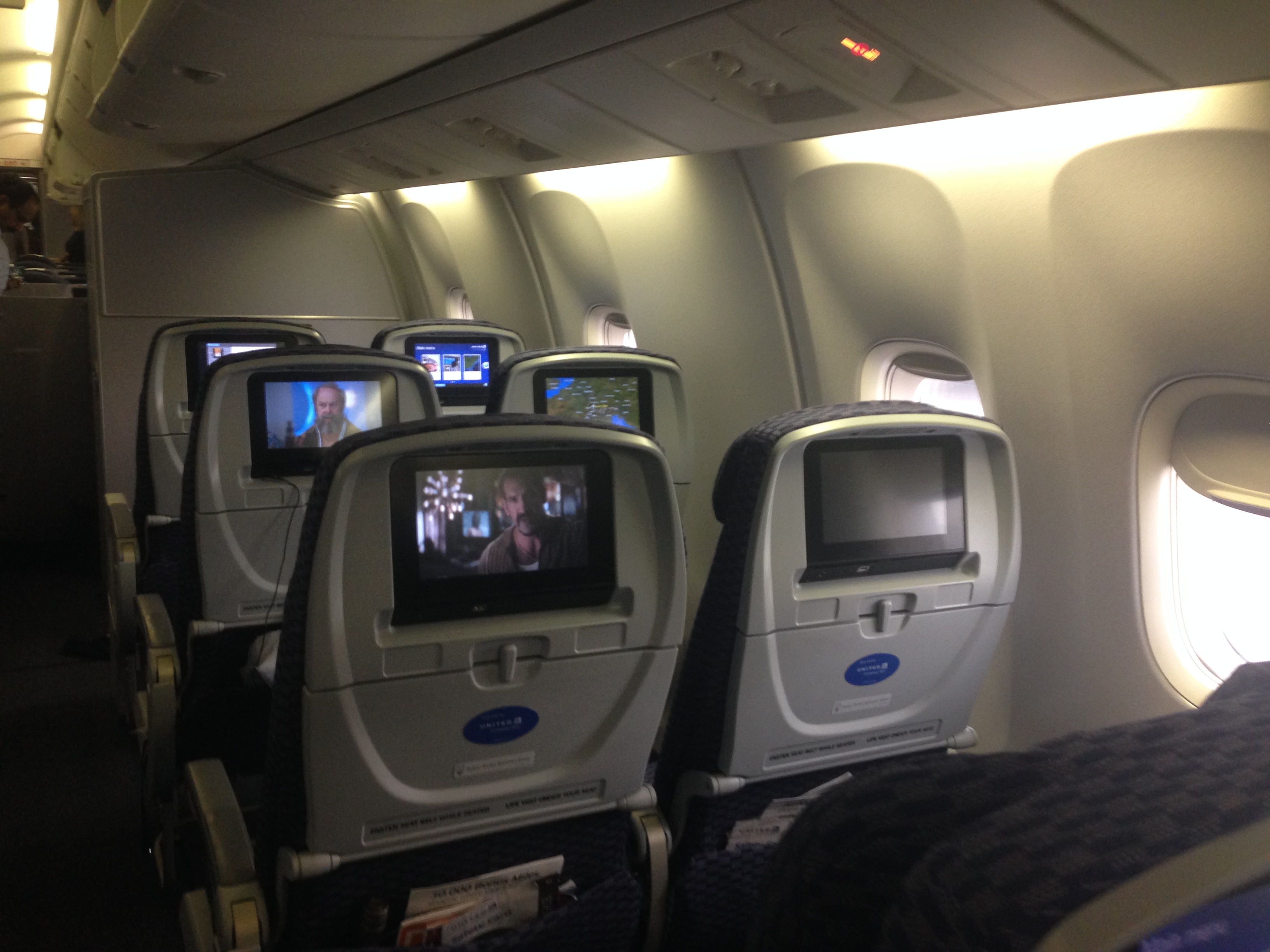 Datei United Airlines Boeing 767 300er Economy Seats Jpg