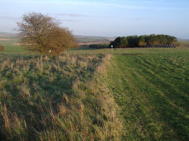 File:View east along bridleway - geograph.org.uk - 303242.jpg